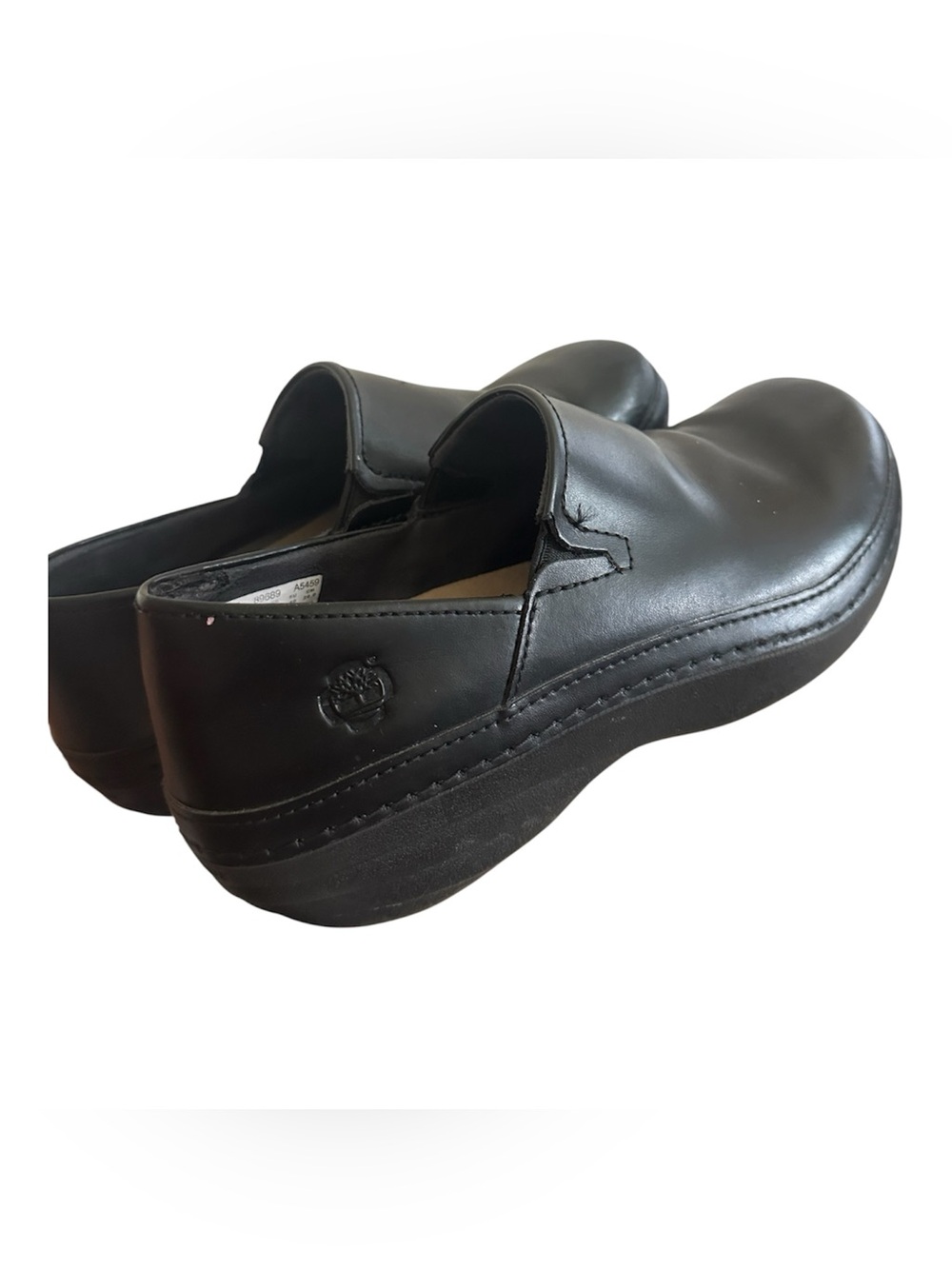 Timberland pro work shoes 9m  black leather comfort serving nursing hairstylist